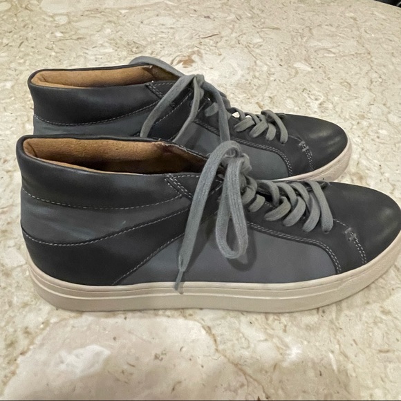 SEVEN 91 Men’s “Larullan” Mid-Top Two Tone Sneaker Boots. Size 8/41 - Picture 4 of 8